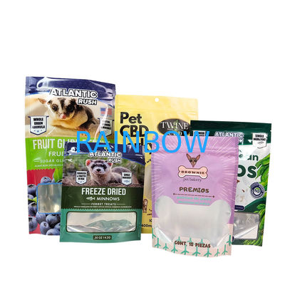 Borsa per alimenti per animali da compagnia stampata su misura con stampa in gravura per imballaggi a prova di umidità