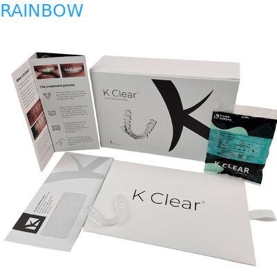 Casella di confezionamento per apparecchi dentali magnetici di lusso con spessore di 350 g