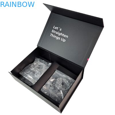 Scatola di imballaggio per allineatori dentali personalizzati con chiusura magnetica spessore 350 g e design personalizzabile per allineatori dentali