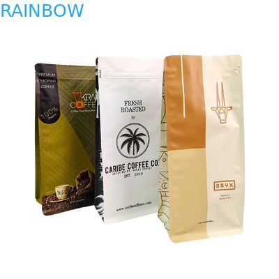 Best Seller Film antiodore di qualità alimentare VMPET 250g 500g Caffè Stand Up Bag 120micron