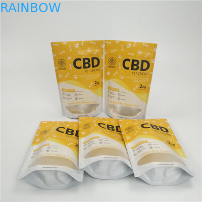 Piccola dimensione innocua per i bambini d'imballaggio della cima della chiusura lampo della borsa di incenso di erbe della prova dell'odore